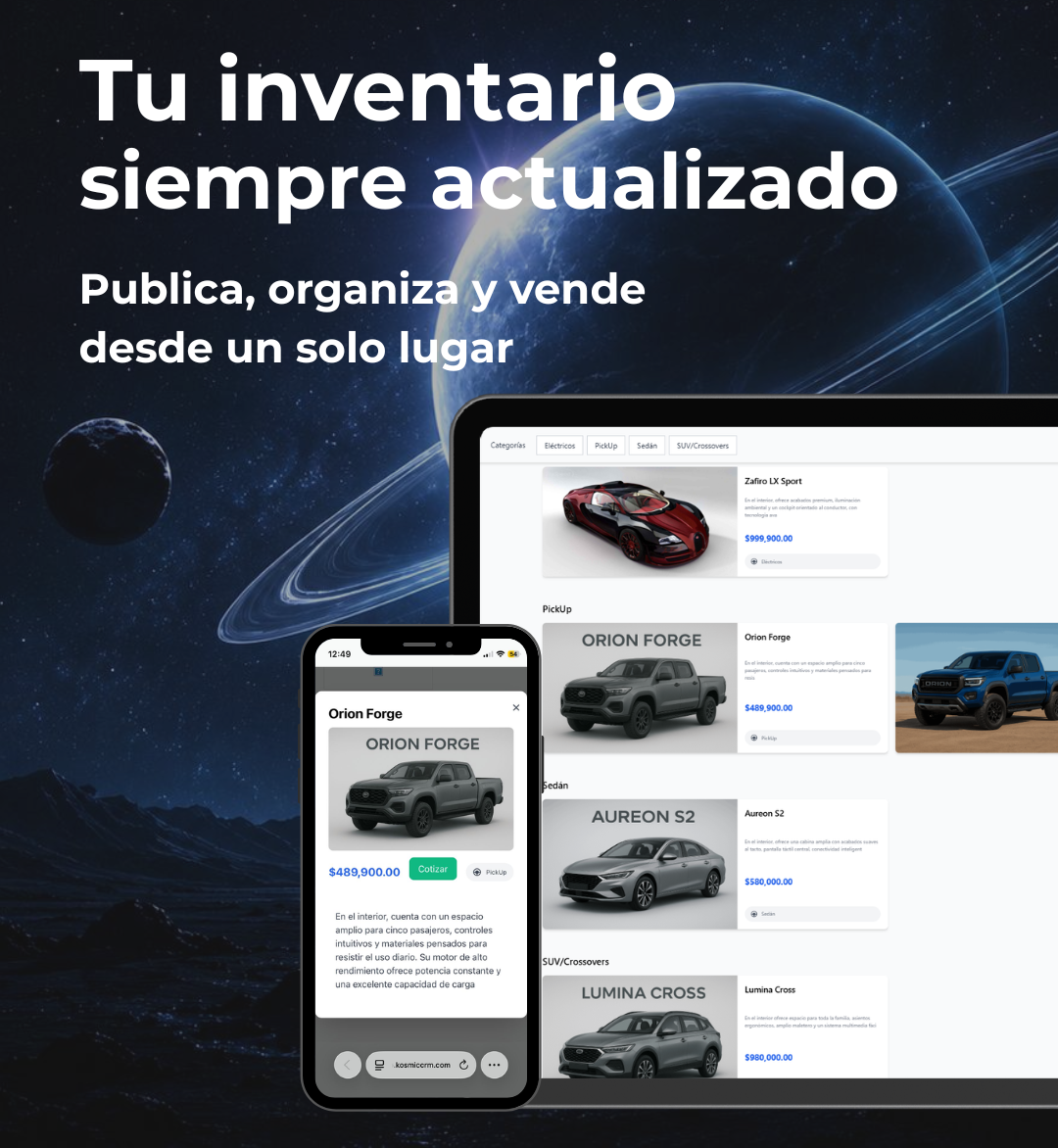 Kosmic Automotive CRM