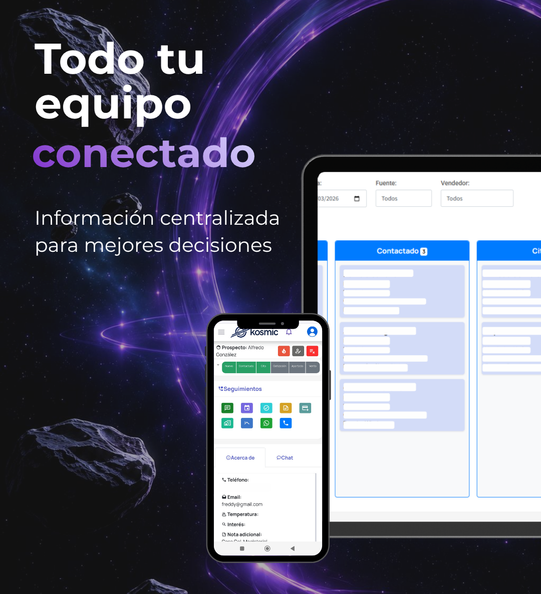 Kosmic CRM automotriz